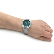  Shop Authentic Tissot PRX Green Dial Silver Steel Strap Watch For Men - T137.410.11.091.00 - Luxxuri