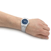  Shop Authentic Maurice Lacroix Aikon Date Blue Dial Silver Steel Strap Watch for Men - AI1108-SS002-430-1 - Luxxuri