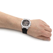  Shop Authentic Guess Headline Chronograph Grey Dial Black Rubber Strap Watch for Men - GW0571G1 - Luxxuri
