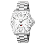  Shop Authentic Gucci Dive Quartz White Dial Silver Steel Strap Watch for Men - YA136302 - Luxxuri