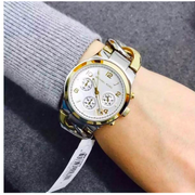  Shop Authentic Michael Kors Runway White Dial Two Tone Steel Strap Watch for Women - MK3199 - Luxxuri