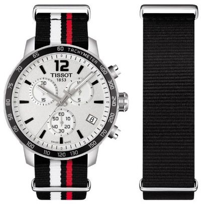  Shop Authentic Tissot T Sport Quickster Chronograph NATO Watch For Men - T095.417.17.037.01 - Luxxuri