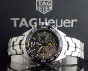  Shop Authentic Tag Heuer Formula 1 Ayrton Senna Special Edition Grey Dial Silver Steel Strap Watch for Men - CAZ101AF.BA0637 - Luxxuri