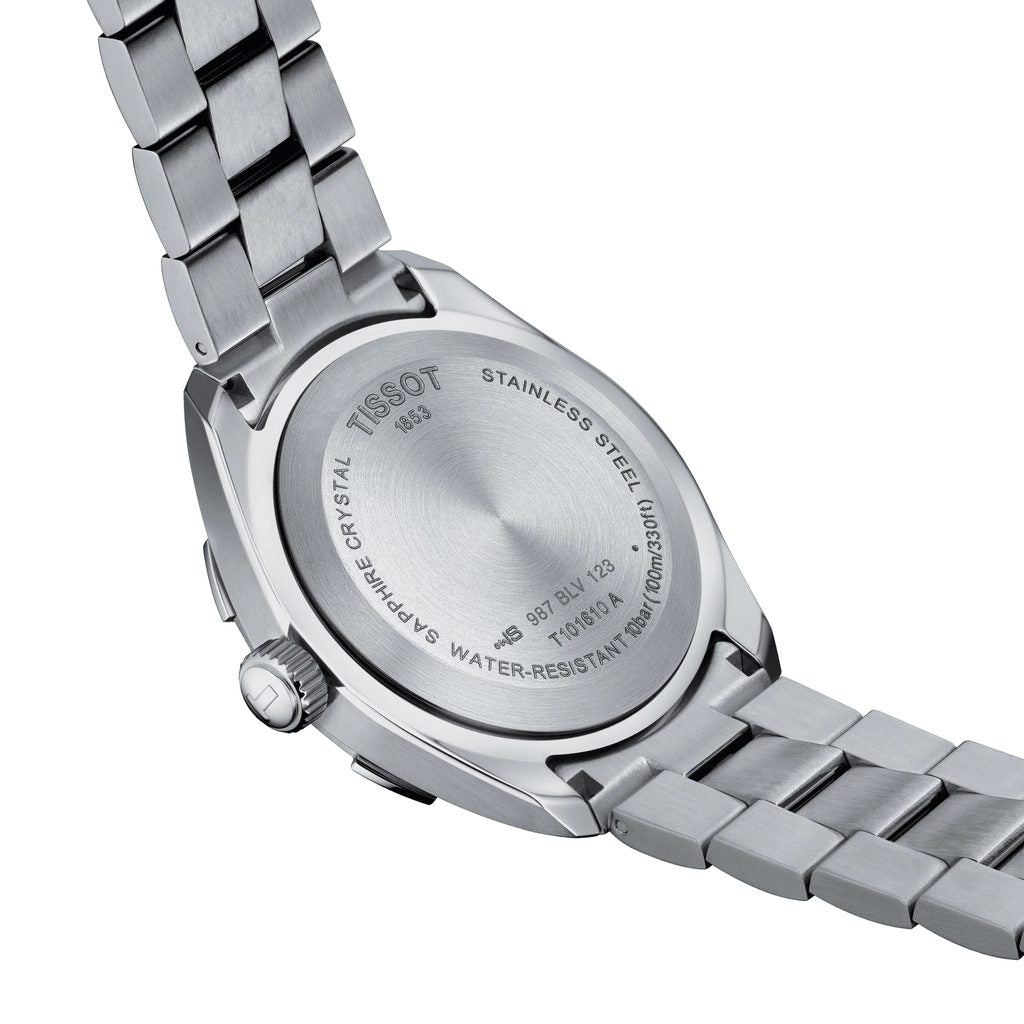  Shop Authentic Tissot PR 100 Sport Blue Dial Silver Steel Strap Watch For Men - T101.610.11.041.00 - Luxxuri