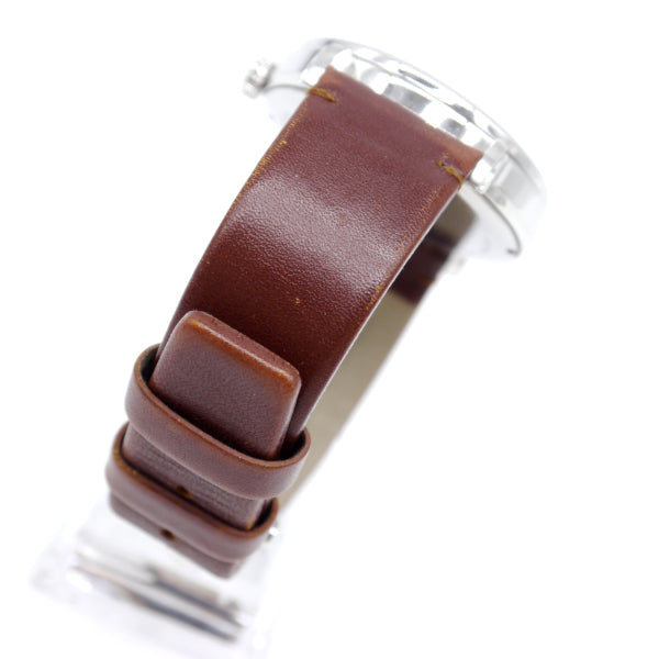  Shop Authentic Marc Jacobs Fergus White Dial Brown Leather Strap Watch for Men - MBM5080 - Luxxuri