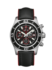  Shop Authentic Breitling Superocean Chronograph II Black Dial 44mm Automatic Mens Watch - A1334102/BA81 - Luxxuri