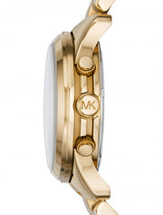  Shop Authentic Michael Kors Runway Iridescent Pink Dial Gold Steel Strap Watch for Women - MK5939 - Luxxuri