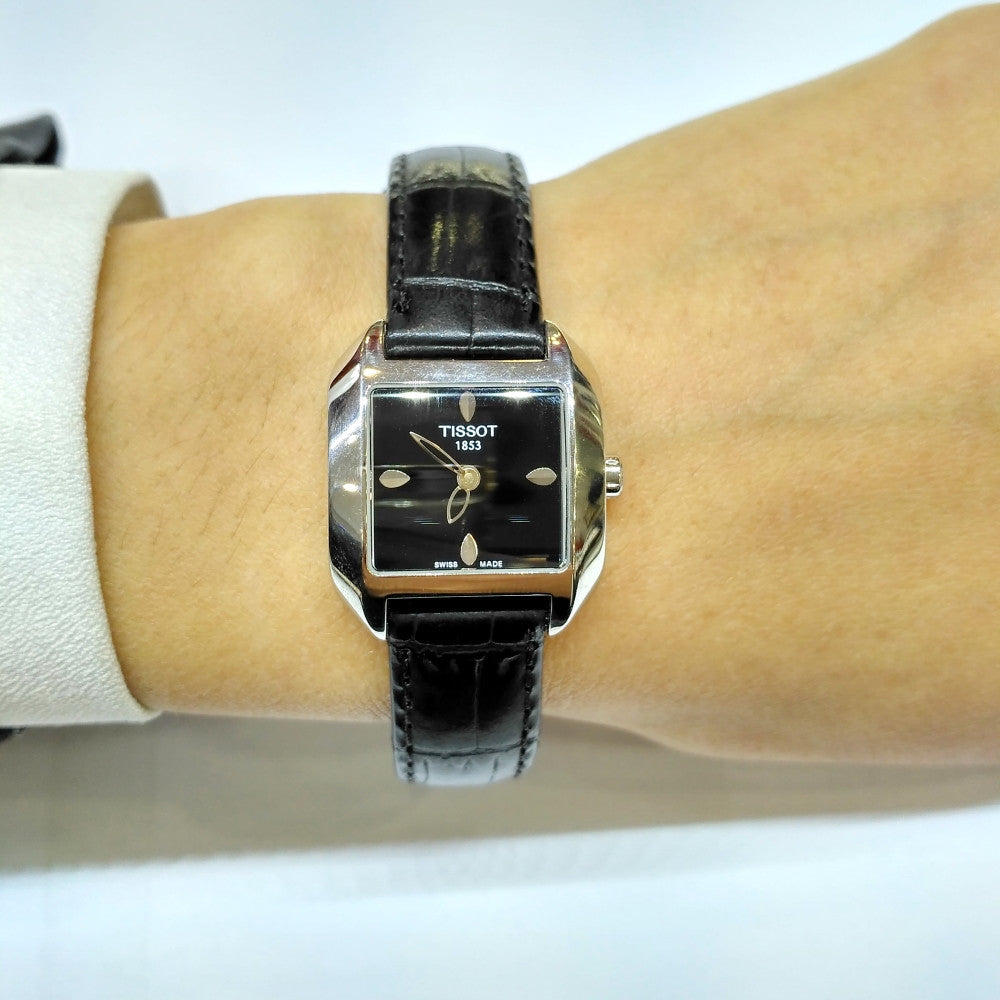  Shop Authentic Tissot T Wave Quartz Watch for Women T02.1.225.51 - Luxxuri