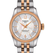  Shop Authentic Tissot Ballade Powermatic 80 Cosc Mother of Pearl Dial Two Tone Steel Strap Watch For Women - T108.208.22.117.01 - Luxxuri
