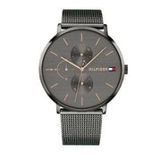  Shop Authentic Tommy Hilfiger Jenna Multifunction Grey Dial Grey Mesh Bracelet Watch For Women - 1781945 - Luxxuri