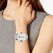  Shop Authentic Movado Bold Silver Dial Silver Steel Strap Watch For Women - 3600084 - Luxxuri