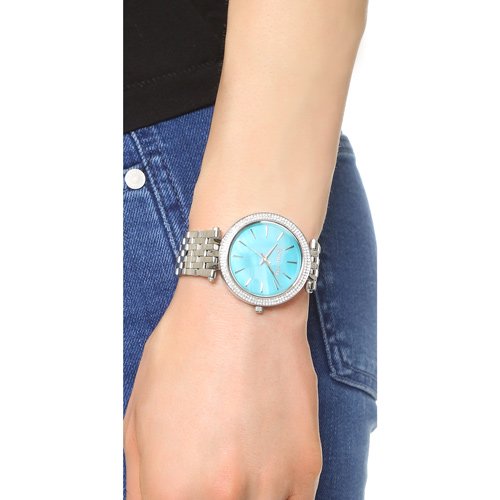  Shop Authentic Michael Kors Darci Mother of Pearl Blue  Dial Silver Steel Strap Watch for Women - MK3515 - Luxxuri