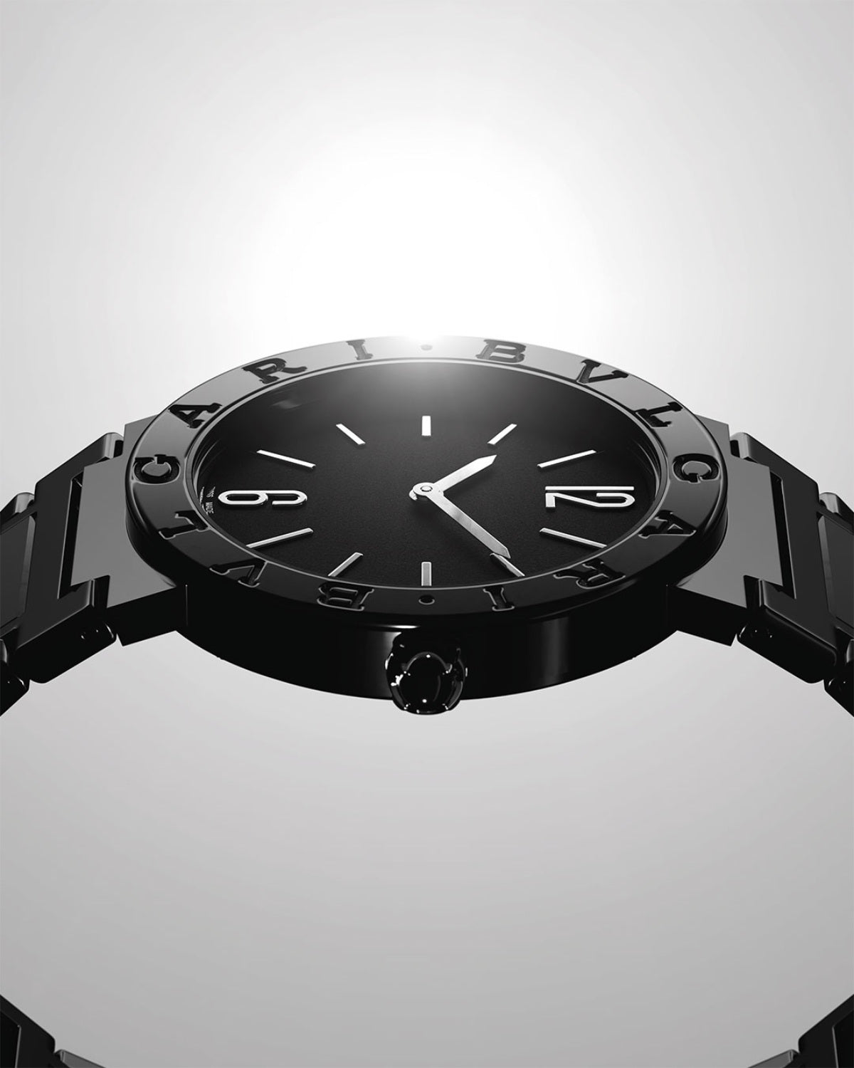  Shop Authentic Bvlgari Bvlgari Lady Black Dial Black Steel Strap Watch for Women - BVLGARI103557 - Luxxuri