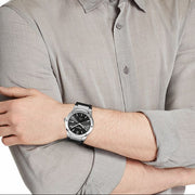  Shop Authentic Salvatore Ferragamo F-80 Classic Black Dial Black Leather Strap  Watch for Men - SFDT00219 - Luxxuri