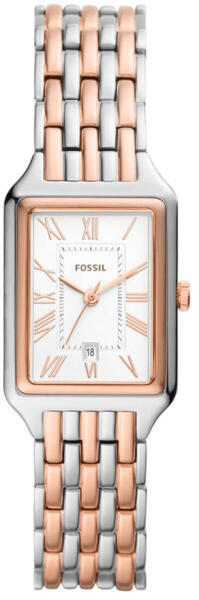  Shop Authentic Fossil Raquel Three Hand White Dial Two Tone Steel Strap Watch For Women - ES5222 - Luxxuri