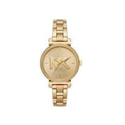  Shop Authentic Michael Kors Sofie Quartz Gold Dial Gold Steel Strap Watch For Women - MK4334 - Luxxuri