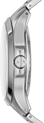  Shop Authentic Armani Exchange Hampton Chronograph Skeleton Black Dial Silver Steel Strap Watch For Men - AX2199 - Luxxuri