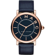  Shop Authentic Marc Jacobs Roxy Navy Blue Dial Blue Leather Strap Watch for Women - MJ1534 - Luxxuri