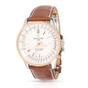  Shop Authentic Breitling Navitimer Automatic 38mm Leather Strap Mens Watch - A17325211G1P1 - Luxxuri