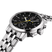  Shop Authentic Tissot T Sport PRC200 Chronograph Black Dial Silver Steel Strap Watch for Men - T17.1.586.52 - Luxxuri