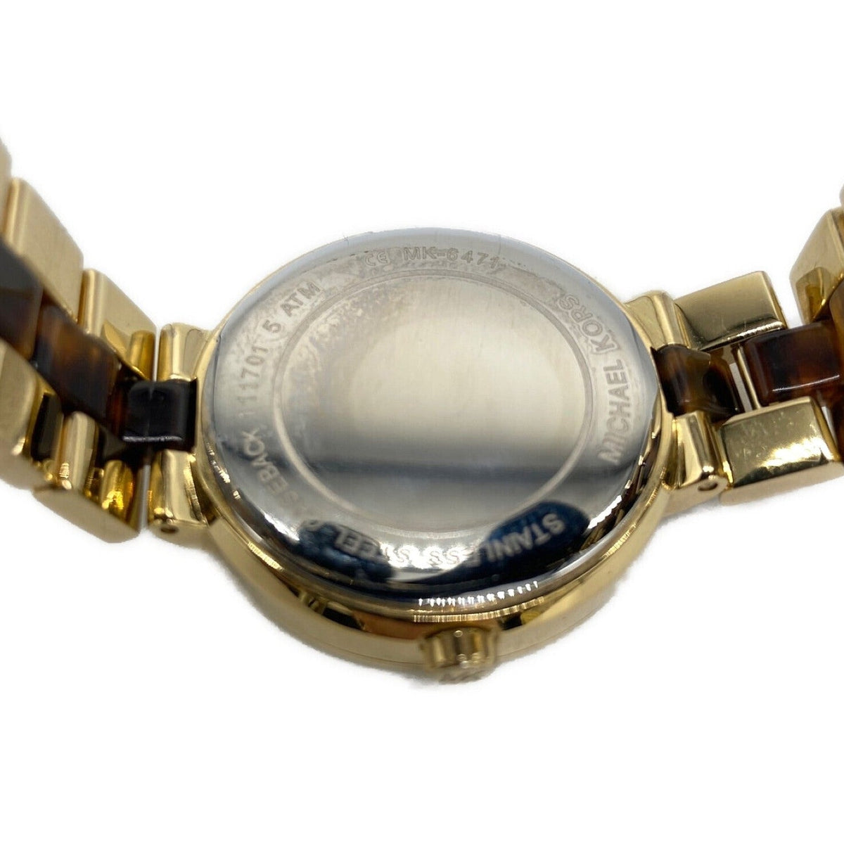  Shop Authentic Michael Kors Garner Multifunction Gold Dial Two Tone Steel Strap Watch For Women - MK6471 - Luxxuri