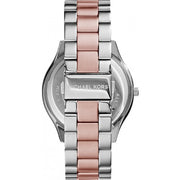  Shop Authentic Michael Kors Slim Runway White Dial Two Tone Watch for Women - MK3204B - Luxxuri