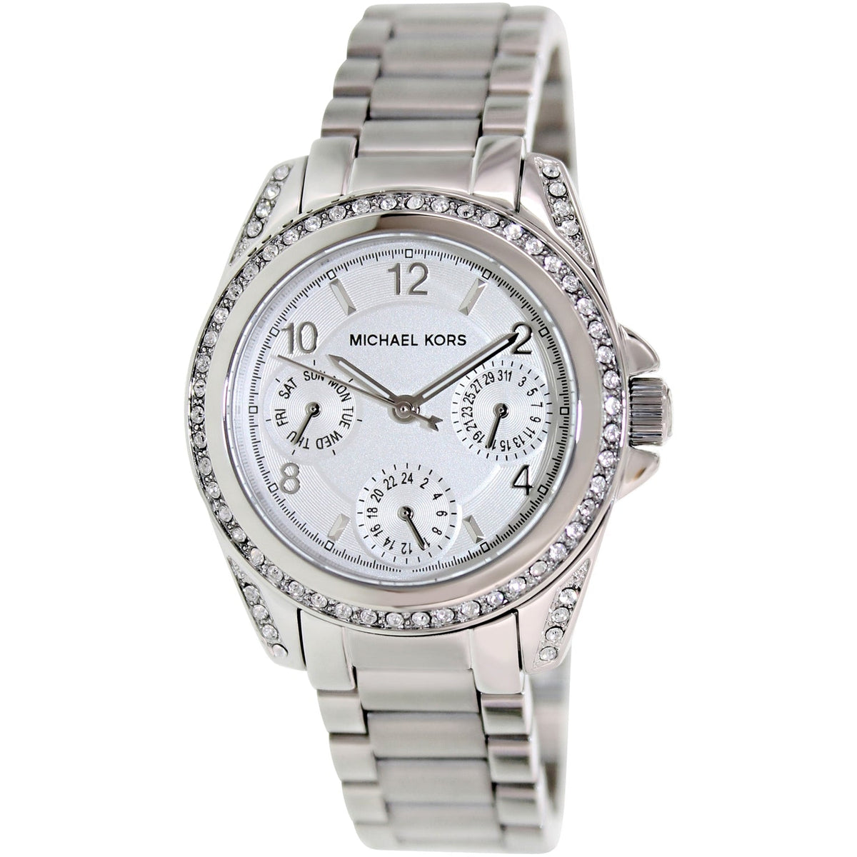  Shop Authentic Michael Kors Blair Silver Dial SIlver Steel Strap Watch for Women - MK5612 - Luxxuri