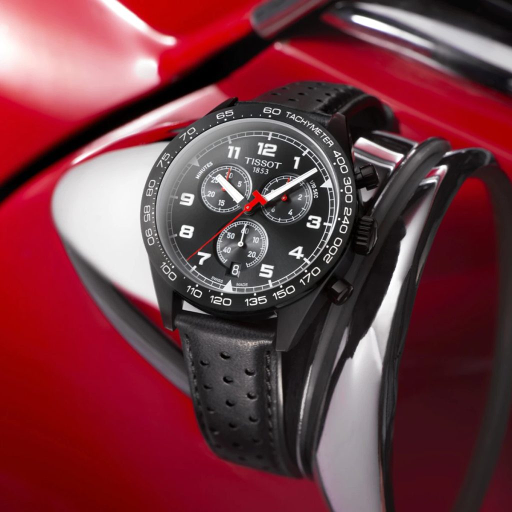  Shop Authentic Tissot T Sport PRS 516 Chronograph Black Dial Black Leather Strap Watch for Men - T131.617.36.052.00 - Luxxuri