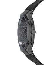 Shop Authentic Salvatore Ferragamo Sapphire Black Dial Black Rubber Strap Watch for Men - SFHP00320 - Luxxuri