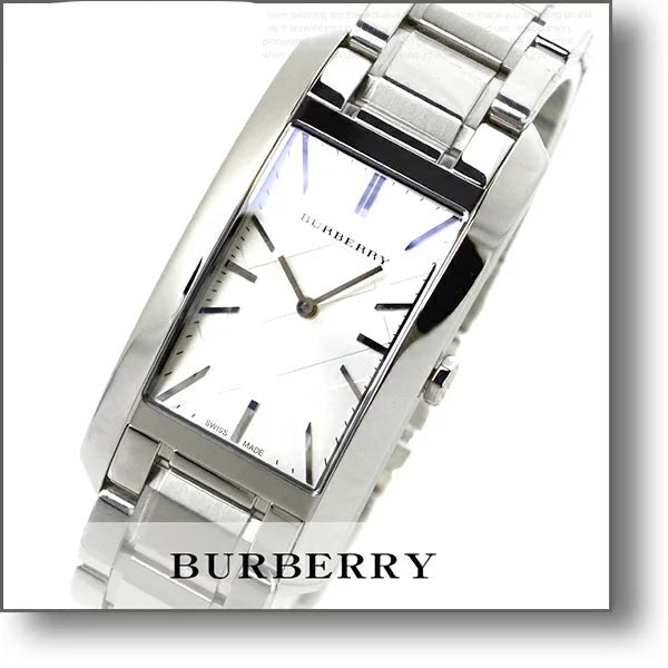  Shop Authentic Burberry Heritage Silver Dial Silver Steel Strap Watch For Women - BU9400 - Luxxuri