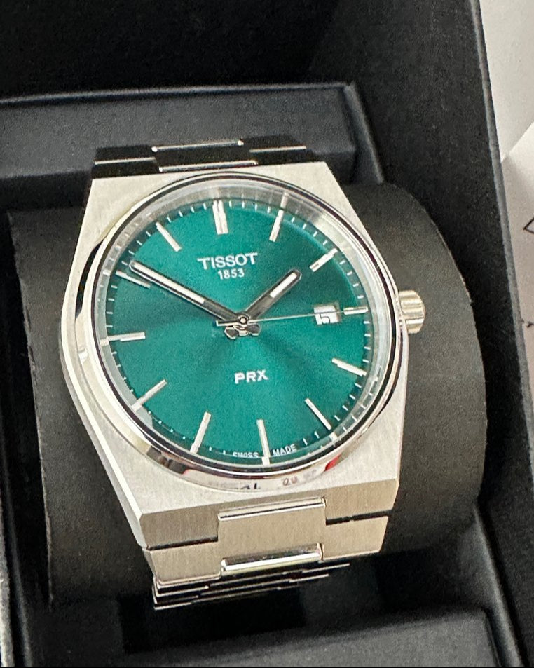  Shop Authentic Tissot PRX Green Dial Silver Steel Strap Watch For Men - T137.410.11.091.00 - Luxxuri