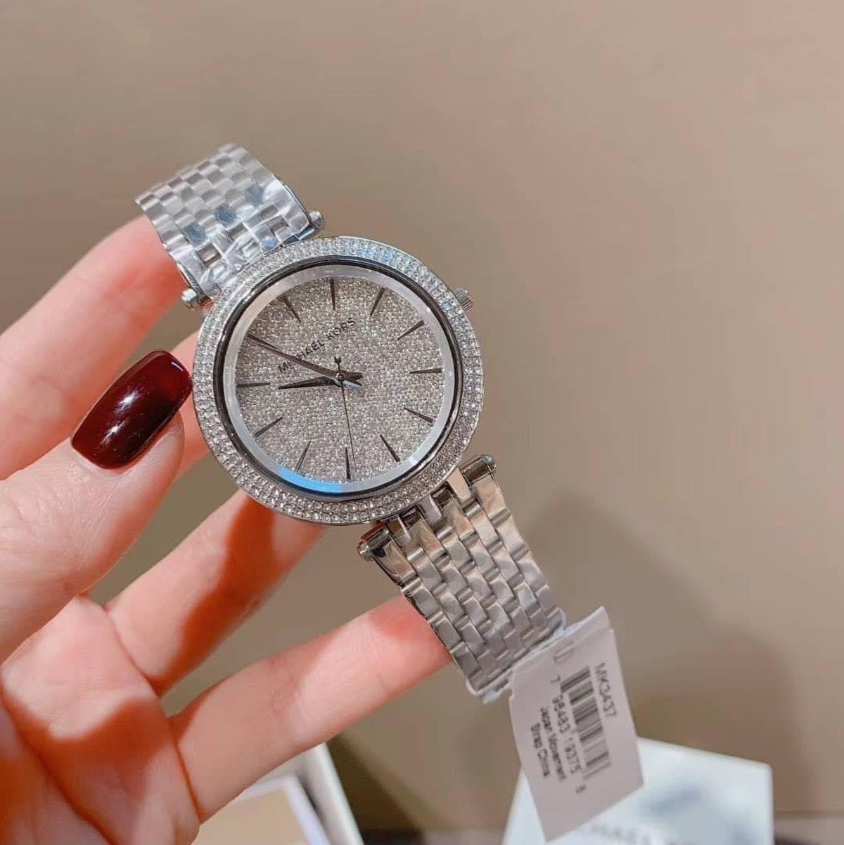  Shop Authentic Michael Kors Darci Silver Dial Silver Steel Strap Watch for Women - MK3437 - Luxxuri
