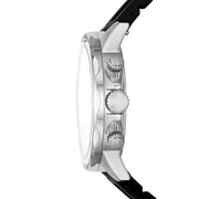  Shop Authentic Fossil Bannon Multifunction Black Dial Black Silicone Strap Watch for Men - BQ2494 - Luxxuri