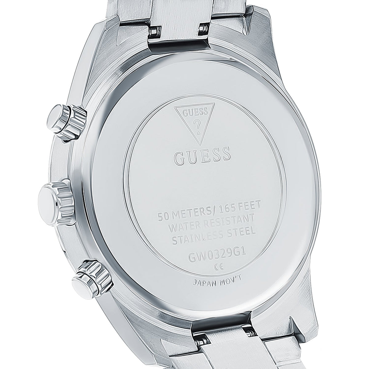  Shop Authentic Guess Altitude Chronograph Blue Dial Silver Steel Strap Watch for Men - GW0329G1 - Luxxuri