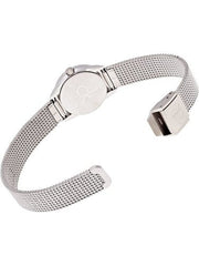  Shop Authentic Calvin Klein Minimal Grey Dial Silver Mesh Bracelet Watch for Women - K3M53154 - Luxxuri