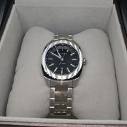  Shop Authentic Gucci GG2570 Quartz Black Dial Silver Steel Strap Watch For Men - YA142401 - Luxxuri