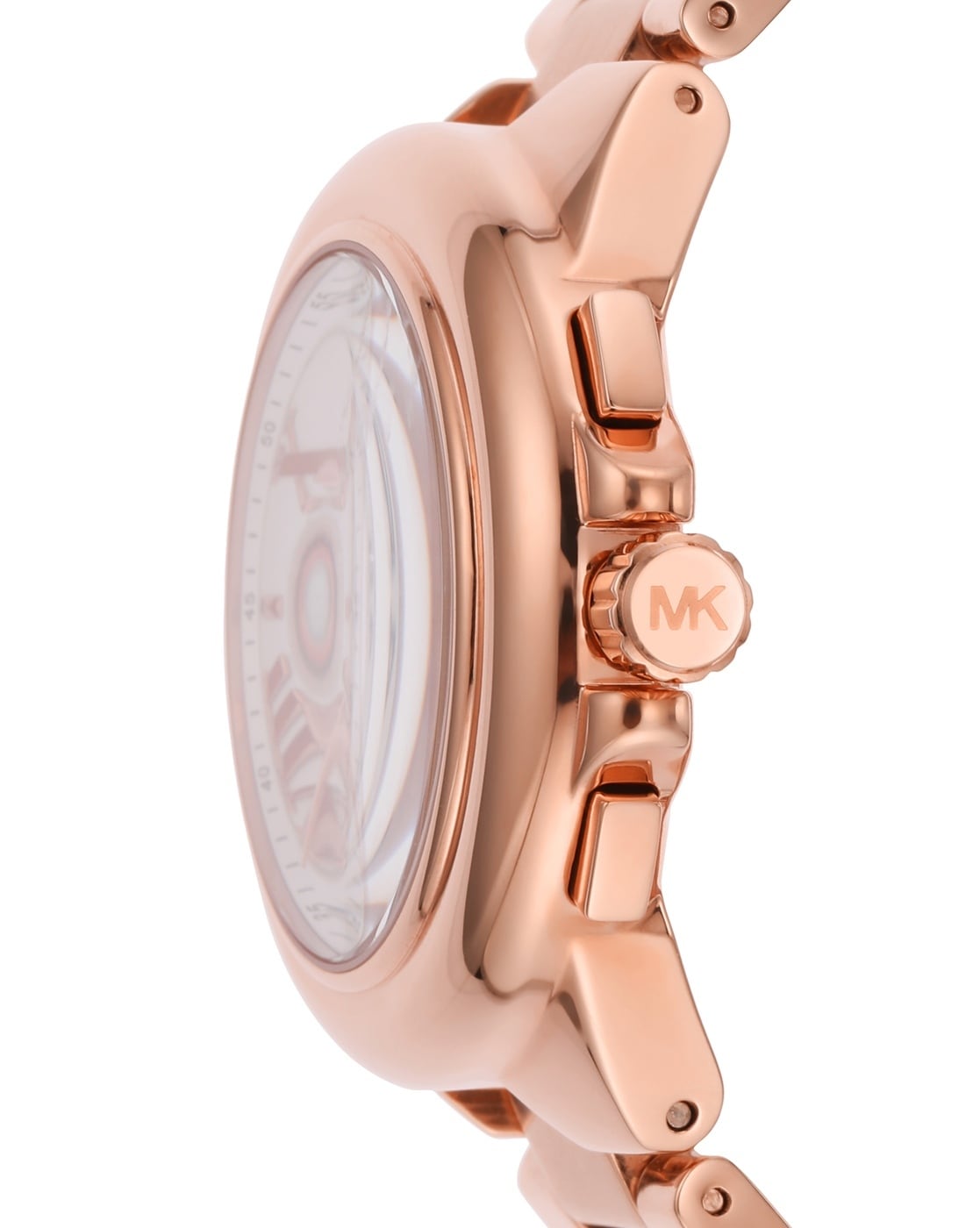  Shop Authentic Michael Kors Camille Chronograph White Dial Rose Gold Steel Strap Watch For Women - MK7271 - Luxxuri