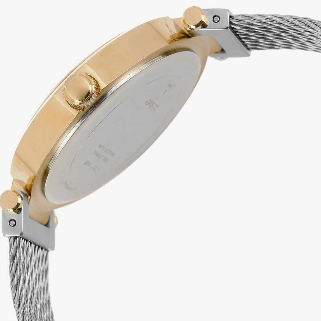  Shop Authentic Guess Soho Diamonds Silver Dial Silver Mesh Bracelet Watch for Women - W0638L7 - Luxxuri