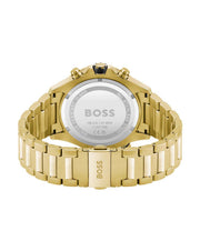  Shop Authentic Hugo Boss Ikon Blue Dial Gold Steel Strap Watch for Men - 1513340 - Luxxuri