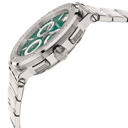  Shop Authentic Versace Grace Chronograph Quartz Green Dial Silver Steel Strap Watch For Men - VEZ900121 - Luxxuri
