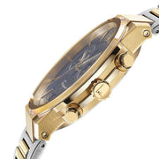  Shop Authentic Salvatore Ferragamo Sapphire Chrono Blue Dial Two Tone Steel Strap Watch for Men - SFME00521 - Luxxuri
