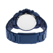  Shop Authentic Fossil Bronson Chronograph Blue Dial Blue Steel Strap Watch for Men - FS5916 - Luxxuri