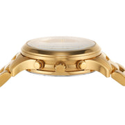  Shop Authentic Michael Kors Runway Chronograph Gold Dial Gold Steel Strap Watch For Women - MK7326 - Luxxuri