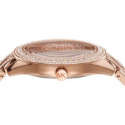  Shop Authentic Michael Kors Harlowe Rose Gold Dial Rose Gold Steel Strap Watch For Women - MK4710 - Luxxuri