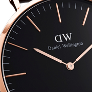  Shop Authentic Daniel Wellington Classic Roselyn Black Dial Maroon Nylon Strap Watch For Women - DW00100273 - Luxxuri