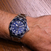  Shop Authentic Tag Heuer Aquaracer Professional 300 Automatic Blue Dial Silver Steel Strap Watch for Men - WBP201B.BA0632 - Luxxuri