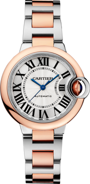  Shop Authentic Cartier Ballon Bleu de Cartier Silver Dial Two Tone Steel Strap Watch for Women - W2BB0032 - Luxxuri