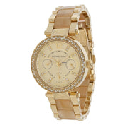  Shop Authentic Michael Kors Parker White Dial Gold Steel Strap Watch for Women - MK6056 - Luxxuri