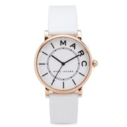  Shop Authentic Marc Jacobs Roxy White Dial White Leather Strap Watch for Women - MJ1561 - Luxxuri