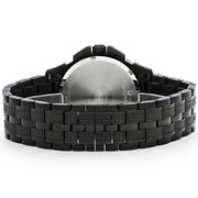  Shop Authentic Bulova Octova Chronograph Black Crystal Dial Black Steel Strap Watch for Men - 98C134 - Luxxuri